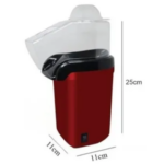 Máquina Palomitera de Maíz 1200W Color Rojo con Taza Medidora - Imagen 3