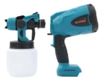 Pistola Pulverizadora Rociador de Pintura Eléctrico a Batería 21V de 150W y 800 ML