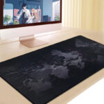 Mousepad Gamer XL 80x30 cm de 4 mm con Bordes Cosidos y Base Antideslizante - Imagen 2