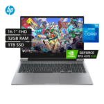 PORTATIL HP OMEN 16-AE0001NR / INTEL CORE I7-14700HX / SSD 1TB / RAM 32GB DDR5 / GEFORCE RTX 4070-8GB / 16