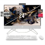 HP AIO 24-CB0009LA AMD RYZEN 5 5500 / DISCO SSD 256GB / RAM 8GB DDR4 / LED 23.8 FHD IPS/  COLOR BLANCO