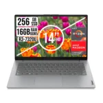 LENOVO V14 G4 AMN  RYZEN 3 7320U / SSD 256GB  / RAM 16GB DDR5 SOLDADA / LED 14 FHD / ARCTIC GREY