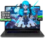 ASUS GU603W-G6.I74060 INTEL I7-13620H / SSD 512GB PCI / RAM 16GB DDR4 /  LED 16.0 / NVIDIA GEFORCE RTX 4060 8GB / COLOR GRIS