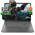 PORTATIL LENOVO LOQ 15APH8 AMD RYZEN 7 7840HS / DISCO SSD 512GB PCI EXP / RAM 8GB DDR5 / NVIDIA GEFORCE RTX 4050 6GB / LED 15.6 FHD 144HZ / NEGRO