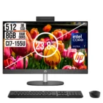 HP PROONE 240 G10 INTEL CORE ULTRA 7-155U / SSD 512 GB / RAM 8GB DDR5 /LED 23.8 FULL HD / NEGRO.