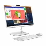 LENOVO IDEACENTRE AIO 3 24ALC6 / AMD RYZEN 5-7430U / SSD 256GB / RAM 8GB DDR4 / LED 23.8 / BLANCO - Imagen 3