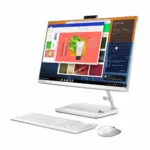LENOVO IDEACENTRE AIO 3 24ALC6 / AMD RYZEN 5-7430U / SSD 256GB / RAM 8GB DDR4 / LED 23.8 / BLANCO - Imagen 4