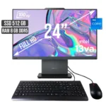 LENOVO AIO THINKCENTER NEO 50A GEN5 / INTEL CORE I5-13420H / SSD 512GB / RAM 8GB DDR5 / LED 23.8