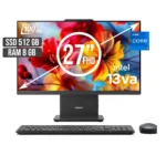 LENOVO AIO IDEACENTRE 27IRH9 INTEL CORE I7 13620H / DISCO SSD 512GB /  RAM 8GB DDR5 / LED 27 FHD /LUNA GREY