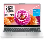 HP LAPTOP 15-FD0130LA INTEL CORE I3-1215U /SSD 512GB  /RAM 8GB DDR4  /LED 15.6 HD /GRAFICOS UHD / SILVER