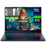ACER PREDATOR HELIOS NEO 16S INTEL CORE ULTRA 9275HX/SSD 1024GB/RAM 16GB DDR5/GEFORCE RTX 5060 8GB/OLED 16 240HZ /NEGRO.