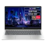 HP 14 EM0009LA / AMD RYZEN 5-7520U / SSD 512GB NVME/ RAM 16GB DDR5/ LED 14/COLOR DORADO/