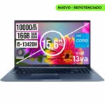 ASUS X1502VA-NJ942 / INTEL CORE I5-13420H / SSD 1TB / RAM 8GB+8GB DDR4 /  LED 15.6 FHD / COLOR COOL QUIET BLUE
