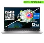 DELL 15 DC15250 /INTEL CORE I7-1355U /SSD 512 GB / RAM 16 GB DDR4 / LED 15.6  FHD /COLOR PLATINUM SILVER.
