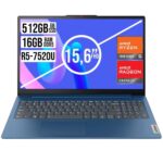LENOVO IDEAPAD SLIM 82XQ00LELM /AMD RYZEN 5-7520U / DISCO SSD 512 GB / RAM DDR5 16GB / LED 15.6 FHD / ABYSSS BLUE